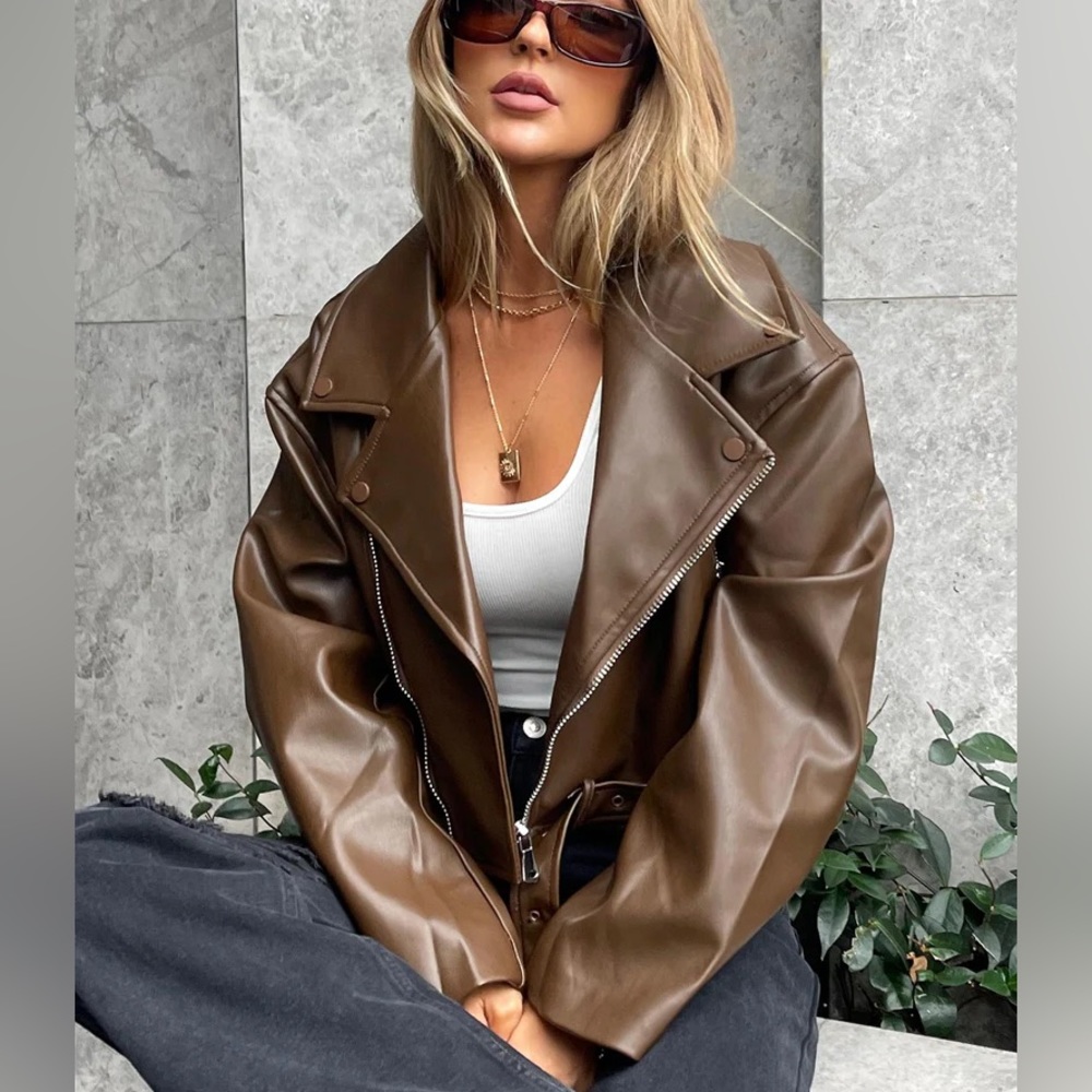 PRINCESS POLLY LEATHER JACKET